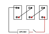 几种常见的UPS不间断电源电池接线图